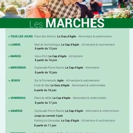 Lejlighed Eclats D'azur, Duplex De Charme, 200 M