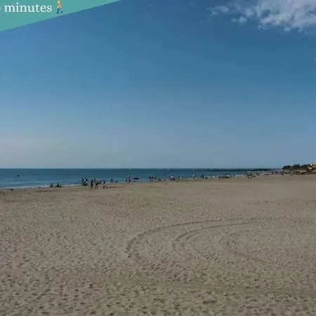Appartamento Eclats D'azur, Duplex De Charme, 200 M Agde